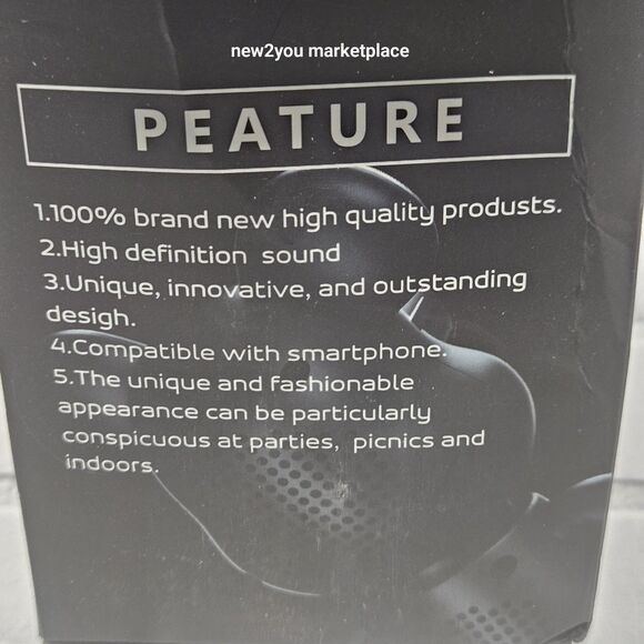 B5+ Wireless Graffiti Bear Speaker Galaxy Space Print - Picture 12 of 13